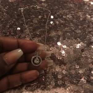 Swarovski Floating Crystal Pendant Necklace